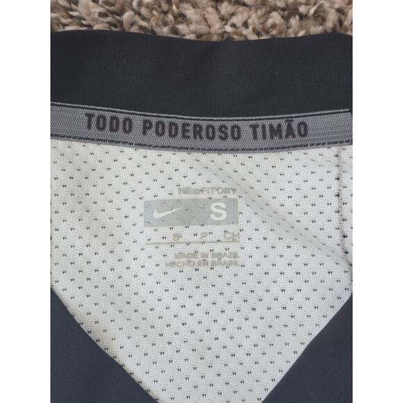 Nike Corinthians Ronaldo #9 Jersey 2008-09 Vintage Y2K White Men’s S Rare Brazil - Picture 6 of 10